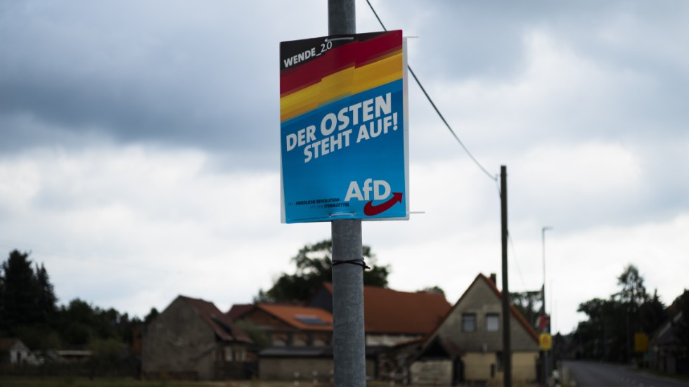 AfD väntas vinna de östtyska regionalvalen.
