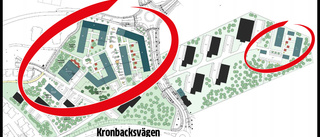 Två sexvåningshus planeras i Kronans kulturby