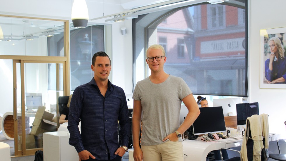 Joachim Lindström och Filip Ummer är männen bakom det framgångsrika företaget.