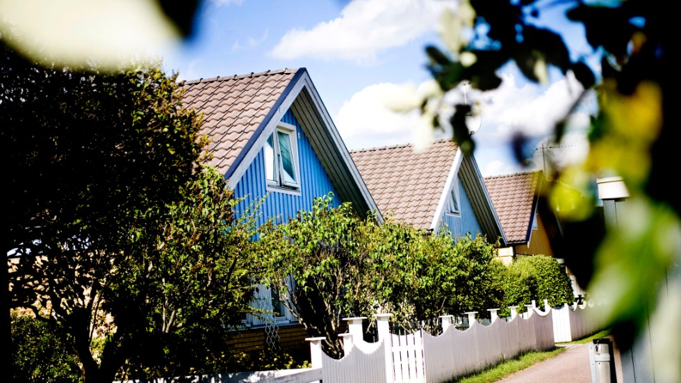 Under det tredje kvartalet ökade försäljningen av småhus markant i Sverige – och Uppsala län var som helhet inget undantag. På bilden ett område i Nyby.
