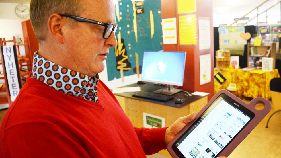 Biblioteket storsatsar för att hjälpa Vimmerbybor i digitalt utanförskap.  T.f. bibliotekschef Mikael Palm säger att det är mycket viktigt att så många som möjligt lära sig om mobilt bank-id och andra digitala verktyg för att kunna ta del av samhällets tjänster.