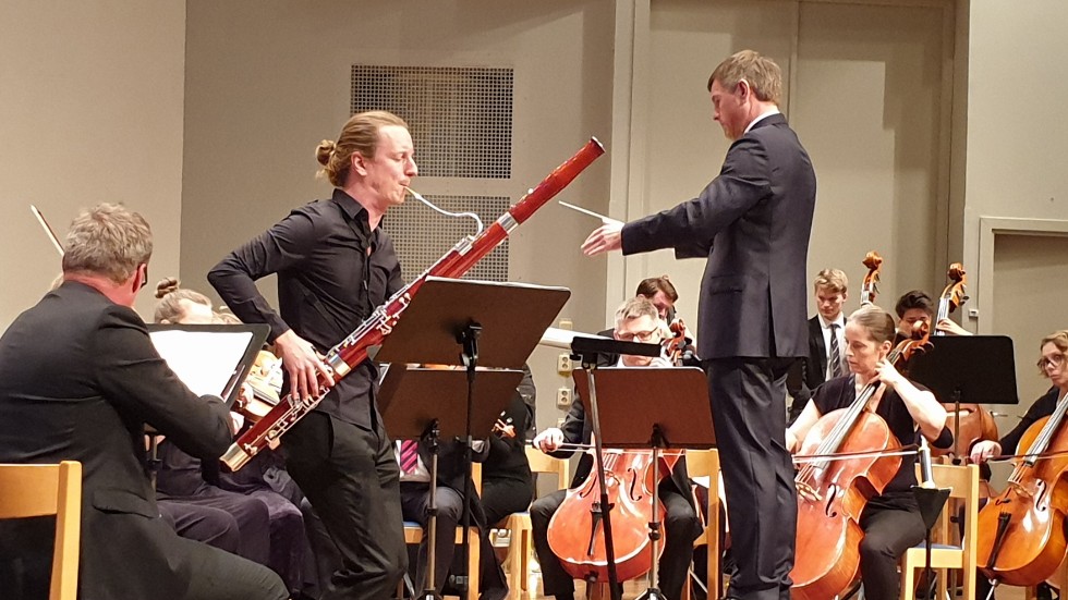 Sebastian Stevensson och Joachim Gustafsson i ett livligt musikantiskt samspel