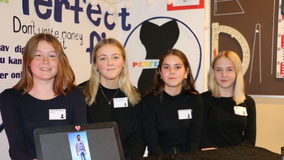 Less på att skicka tillbaka kläder du e-handlat? Hanna Westbom, Tilde Lövgren, Maja Marklund och Klara Viklund har en idé om en avatar som ska eliminera det problemet.