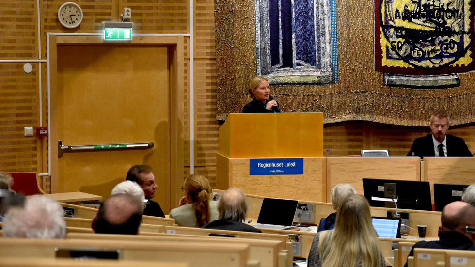 Marianne Sandström och Sverigedemokraterna vill att regionen ska lägga ner BD Pop och Filmpool Nord för att hitta ytterligare besparingar.