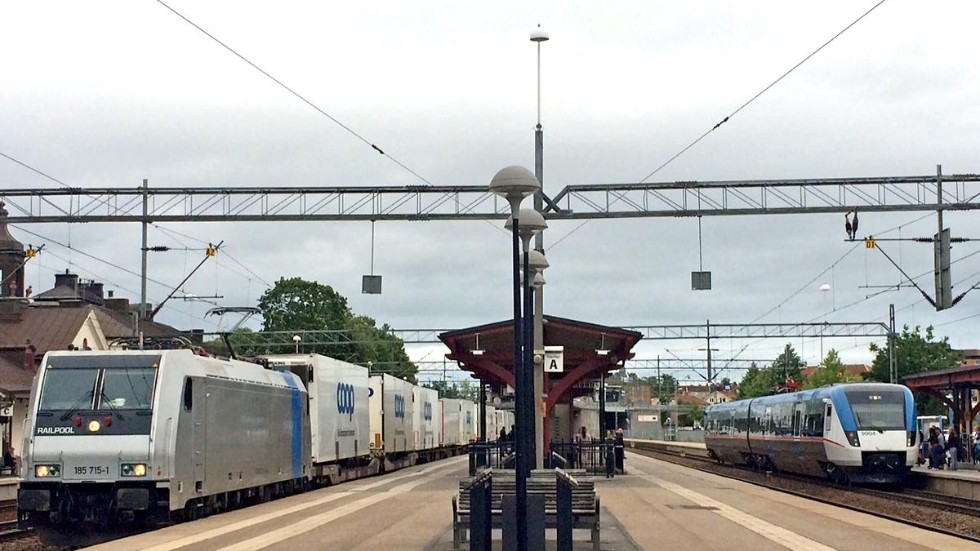 Tågtrafiken från Katrineholm, Flen och Gnesta är just nu begränsad. Arkivfoto