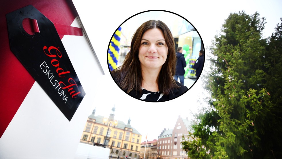 "Vi vill att alla Eskilstunabor ska förstå att deras val faktiskt gör skillnad för staden", säger Veronica Gustafsson, centrumchef på Tuna park.
