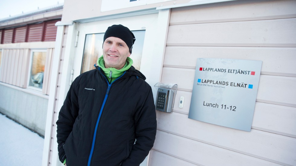 Tony Sundberg, vd Lapplands kraft AB, är besviken över att vindkraftsbygget inte blir av. "Vi har lagt ner mycket tid, pengar och engagemang", säger han. 