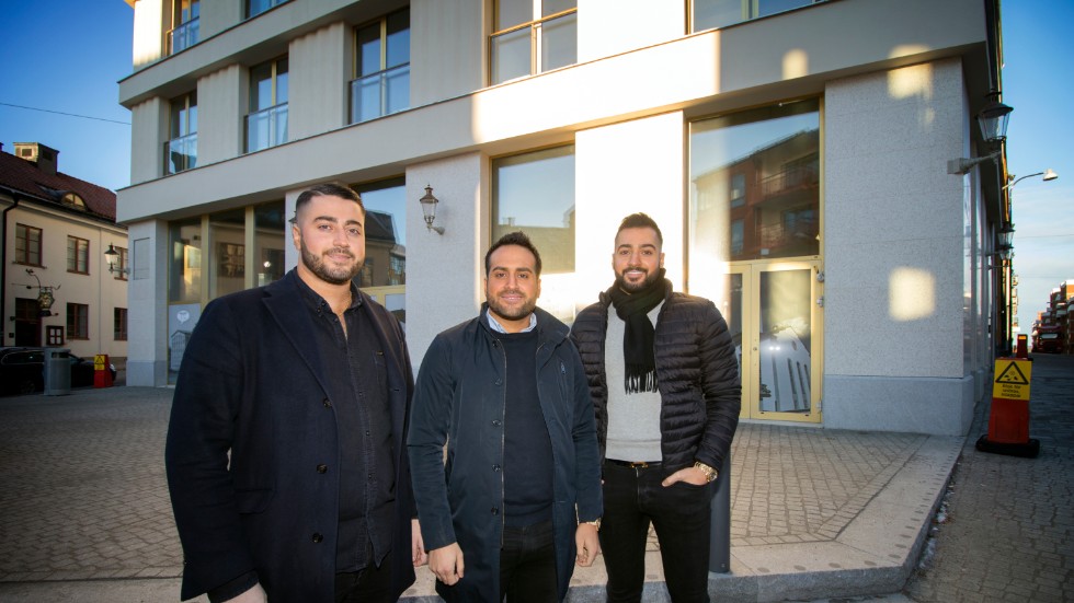 Bröderna Simon, Samuel och Viktor Gergin är vinnarna av årets "Unga företagare".