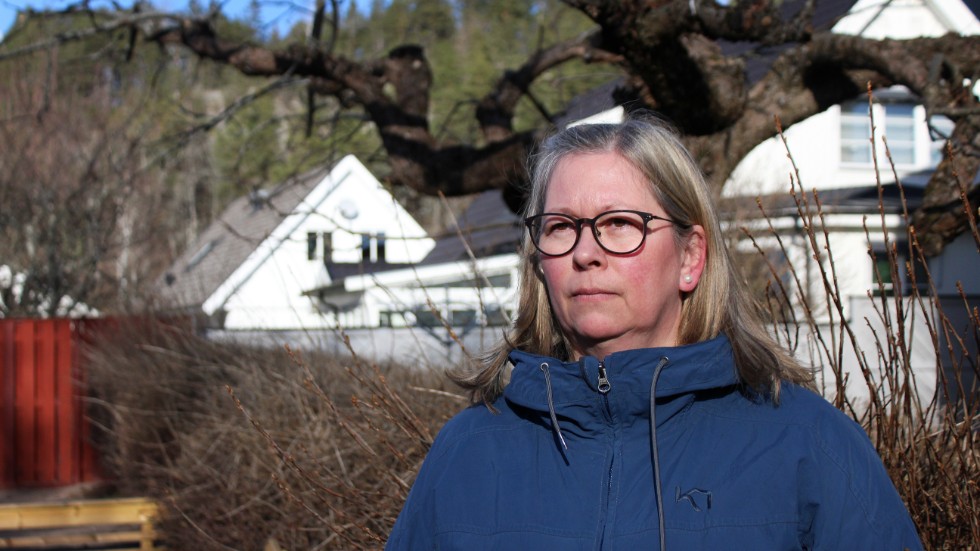 Marina Hultgren, vars dotter bor på Trännögatan, är kritisk till hur boendet sköts. Bilden är från ett tidigare tillfälle.