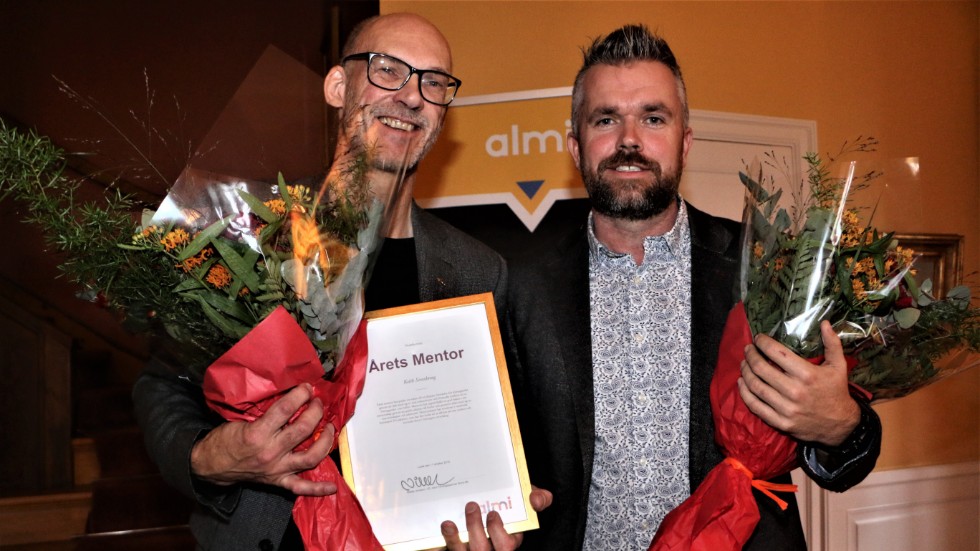 Årets menetor inom kateogorin växa är Keith Sivenbring i Luleå som coachat byggföretagaren Samuel Hellström,