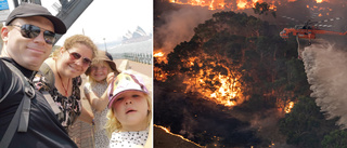 Familjen nära brandkaoset: "Surrealistiskt"