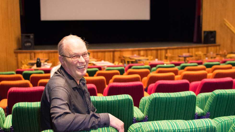 Kenneth Quick ansvarar för Folkans bio i Gusum.