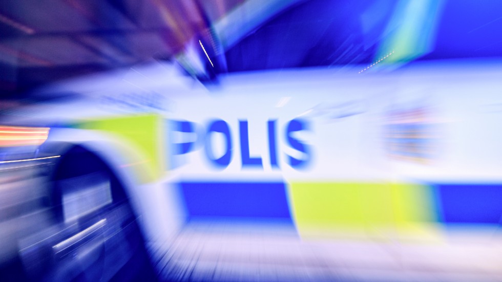 Polisen skickade tre patruller efter ett larm om inbrott och stöld i Vimmerby på måndagskvällen. Tack vare en hundpatrull kunde två unga män gripas. De är nu anhållna.