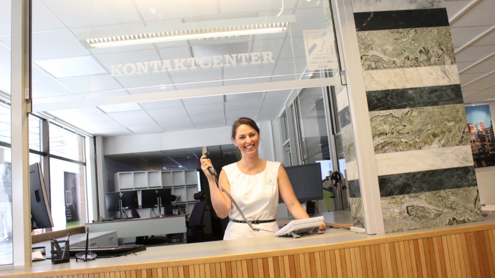Sommaren 2018 öppnade Jennifer Benckert och de andra kommunens kontaktcenter. 