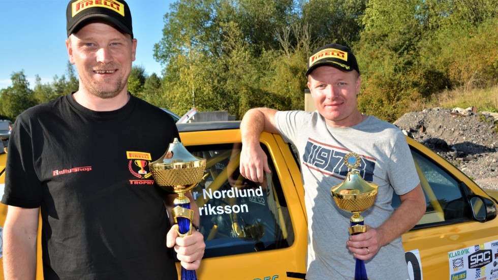 Eriksson (till höger) och Nordlund gjorde en stark avslutande halva av säsongen.