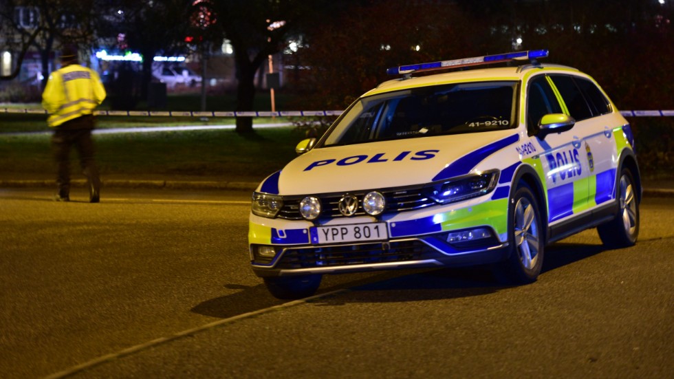 Flera polispatruller syntes i Vingåker under torsdagskvällen. 