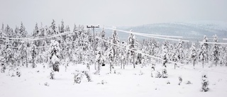 Väder: Snöfall i hela Norrbotten