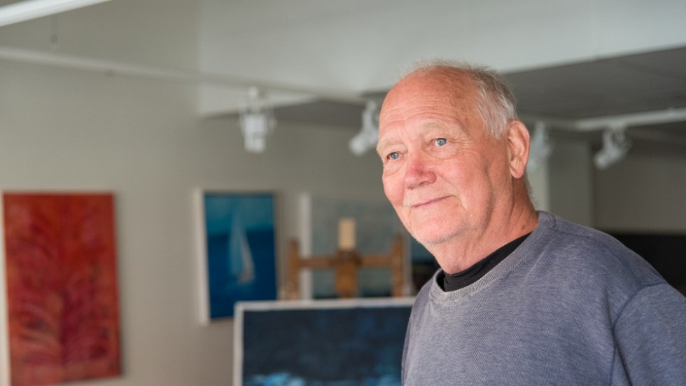 I 35 år har Jan Wiberg varit konstnär på heltid. 