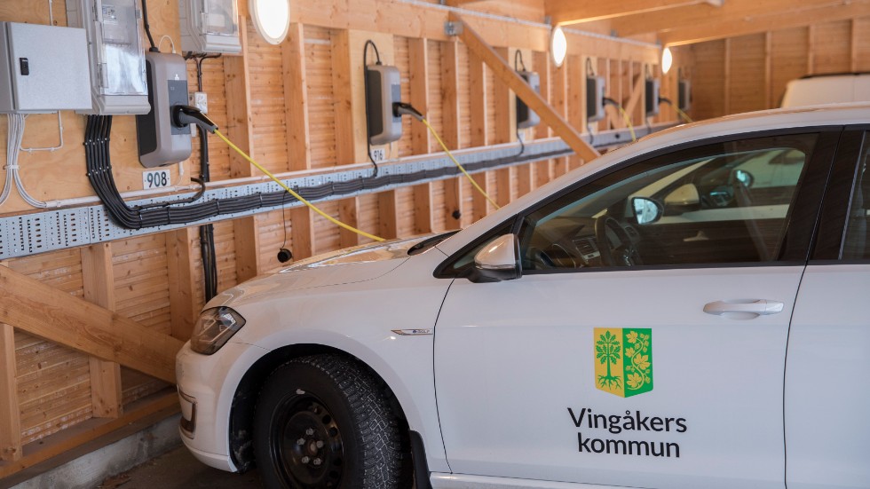 Gröna bilister lyfter fram Vingåker som grönt föredöme – bland annat för en ökad andel laddbara bilar. Arkivfoto. 