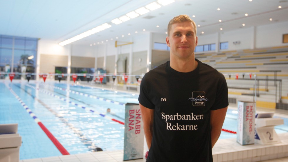 Jonathan Kling är Eskilstuna simklubbs stora medaljhopp inför kommande SM på hemmaplan.