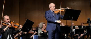 Symfoniorkester spelade välkänd violinkonsert