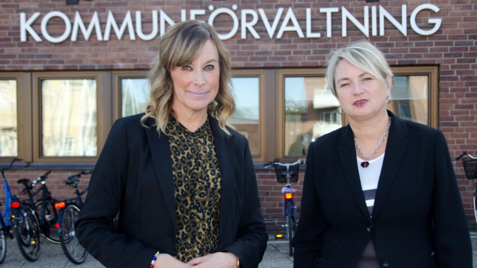 Katarina Burman och Anna-Lena Andersson.