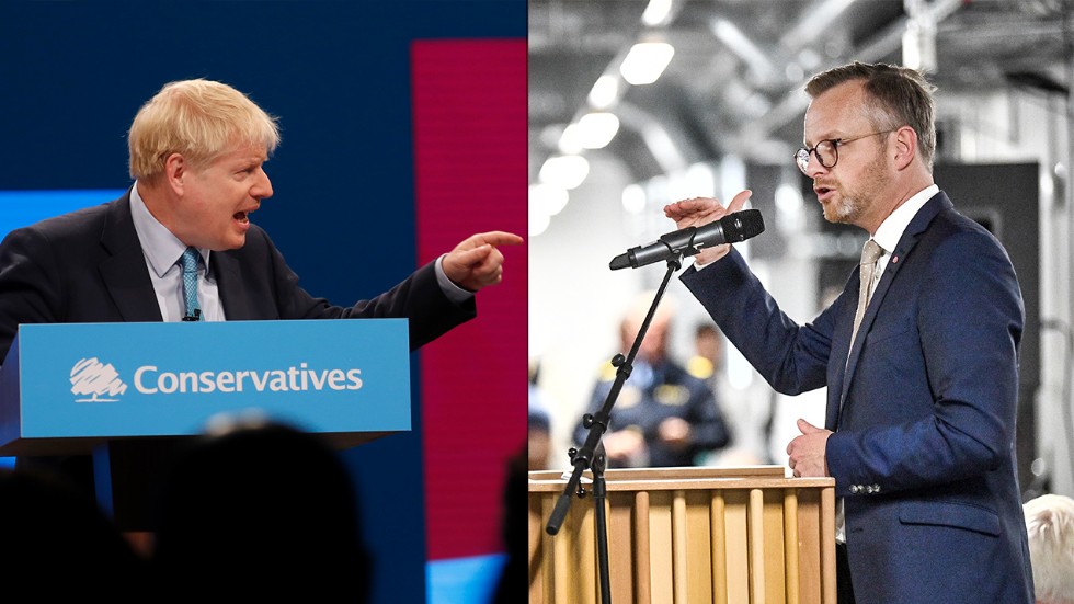 Boris Johnson och Mikael Damberg är kanske inte direkt politiska enäggstvillingar. Men Folkbladets Widar Andersson ser en intressant och betydelsefull länk mellan de båda. 