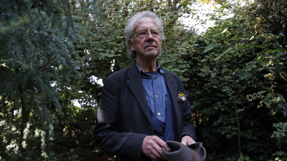 Österrikaren Peter Handke, kontroversiell nobelpristagare i litteratur 2019.