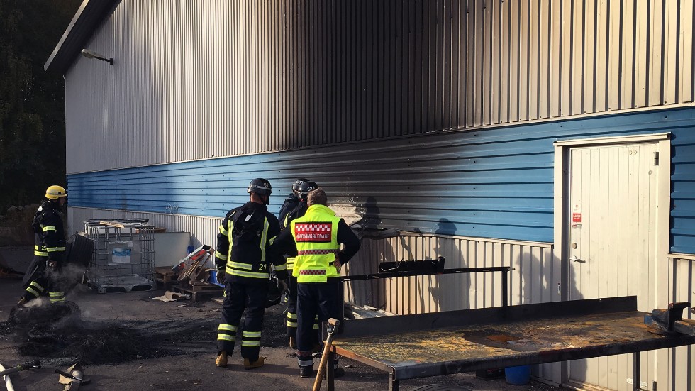 Branden vid företaget hade kunnat sluta illa, om den spridit sig. Inne i byggnaden förvarades gasolflaskor.