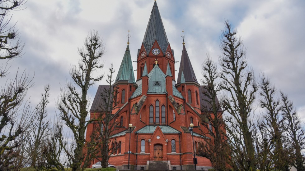 S:t Petri kyrka i Västervik söndagen den 22 december 2019.  