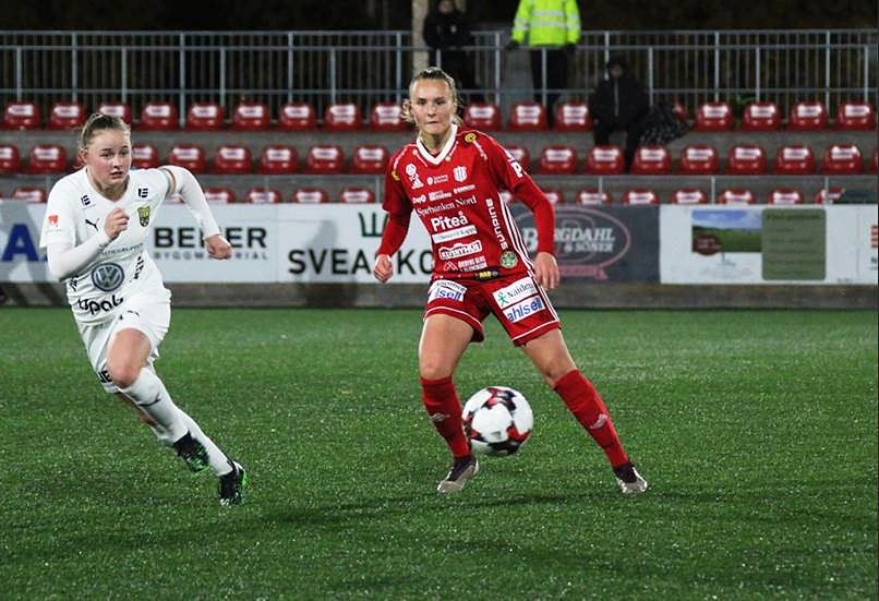 Johanna Antti lämnar allsvenska Piteå IF och har istället skrivit på för Notvikens IF DFF i division 1.