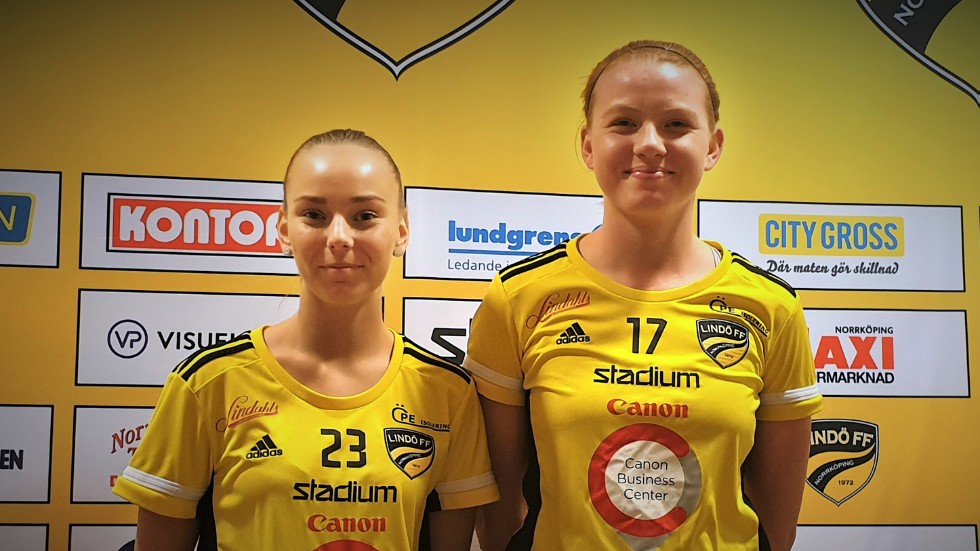 Hanna Byléhn och Hedda Jarhall spelar i Lindö kommande säsong.