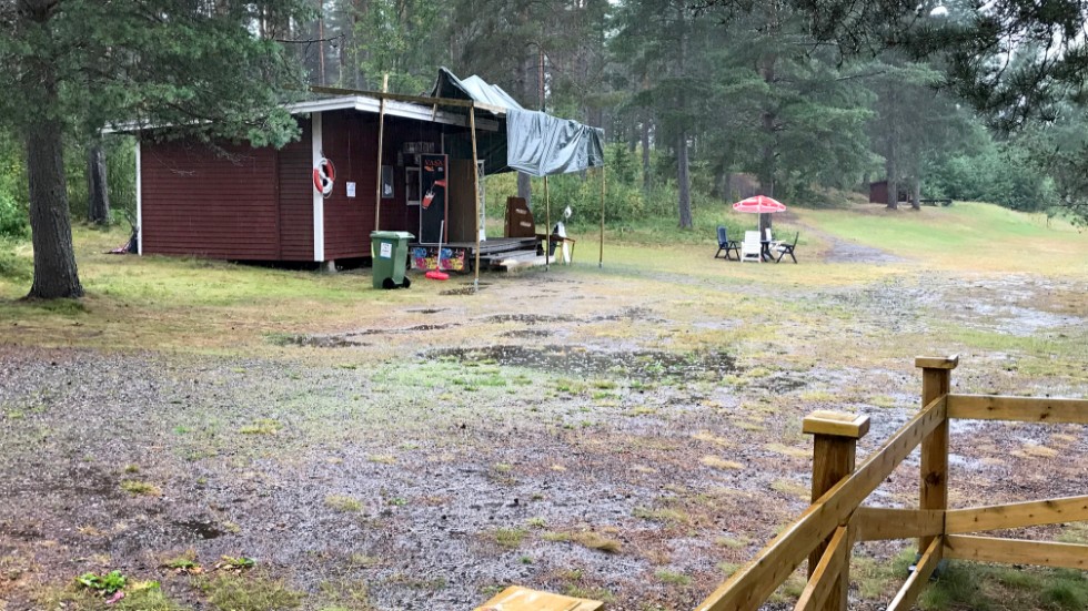Det har åter igen varit inbrott i Hamnvikskiosken, som nu står tom. (Arkivbild)