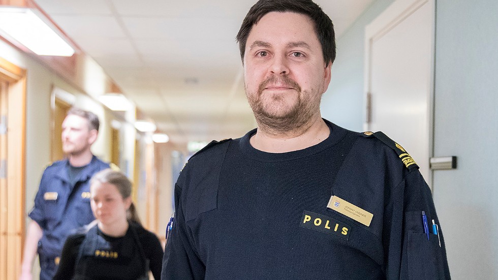 Johnny Onbiner, kommunpolis för Vingåker, Flen och Katrineholm. 
