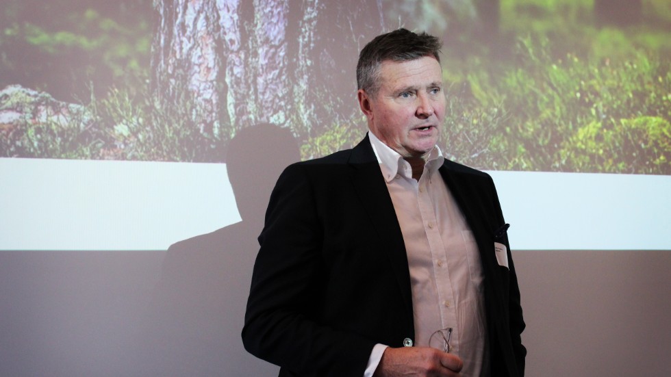 Nils Ringborg, Holmen, var en av talarna när Östsvenska Handelskammaren anordnade ett seminarium om regionens framtida elförsörjning.