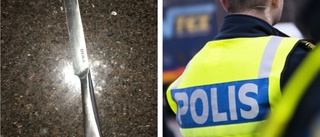 36-åring jagade kvinna med kniv 