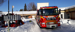 Larm om brand på förskola i Boden