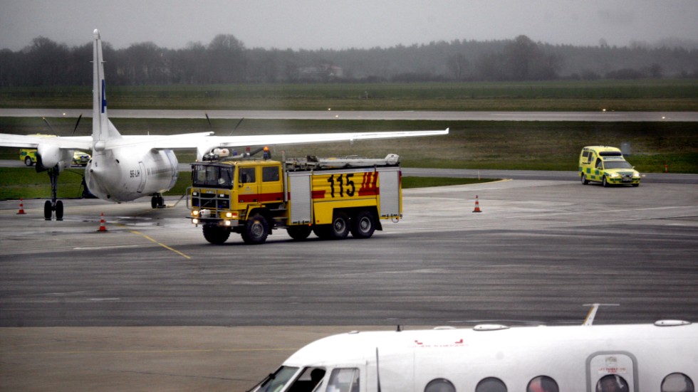 2010 nödlandade ett mindre flygplan på Visby flygplats efter rökutveckling ombord.