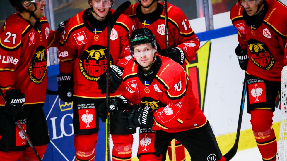 Einar Emanuelsson gjorde säsongens första SHL-mål mot Frölunda, efter en tyngre inledning.