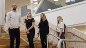 Elever fick en smygtitt på nya skolan