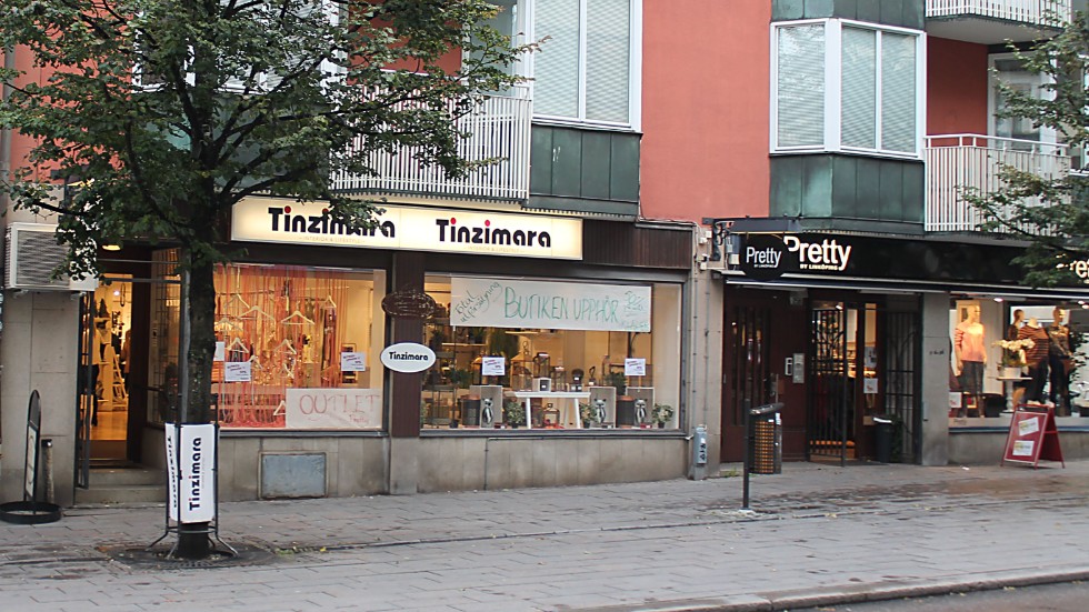 Tinzimara öppnade på S:t Larsgatan i mars 2017. Nu håller man på med en utförsäljning.