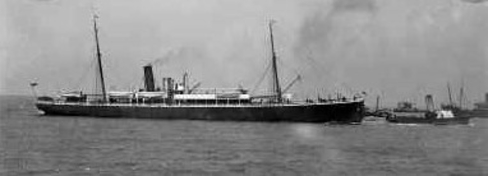 Resan mot det nya hemlandet inleddes för Oskar Granberg med emigrantfartyget Eldorado.