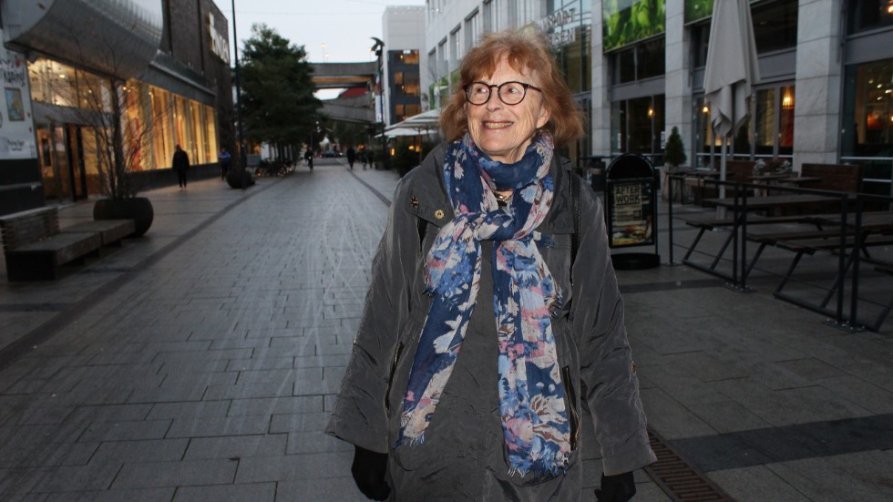 Norrköpingsbon Margareta Bergström känner sig mer otrygg nu än för några år sedan när hon vistas i city. "Det har blivit värre", säger hon.