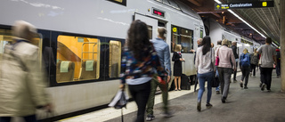 Störningar i tågtrafiken mot Stockholm
