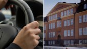 Skola varnar för män som lockar in barn i bil