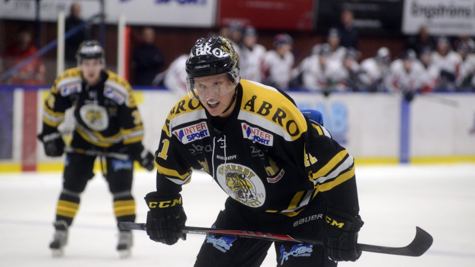 Markus Kinisjärvi gjorde 18 matcher och 15 poäng för Vimmerby Hockey under sin tid i klubben. 