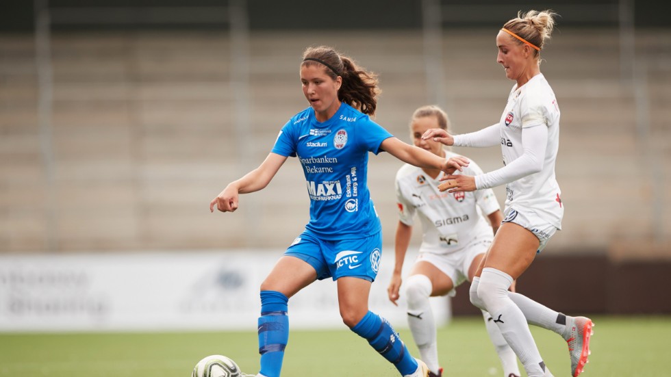 Loreta Kullashi är hemma i Eskilstuna igen och ser fram emot en spännande serieavslutning med United.