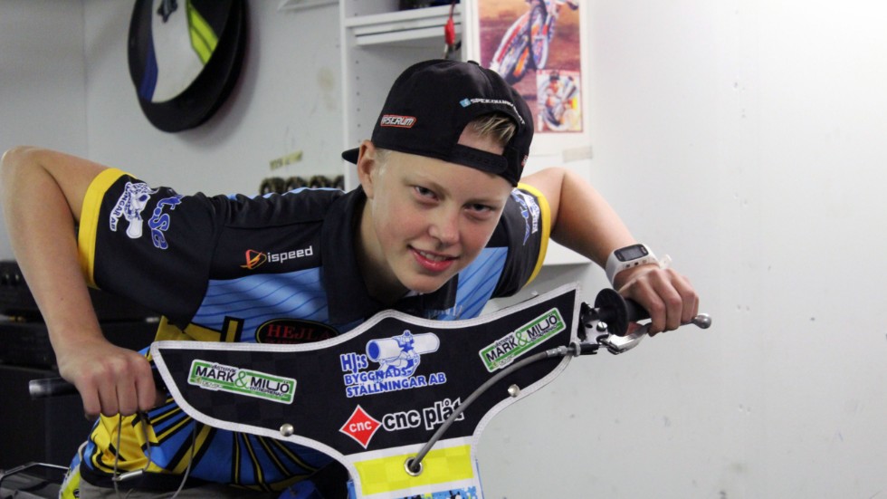Noel Wahlqvist är redo för nästa år. Hans första på 500 cc.