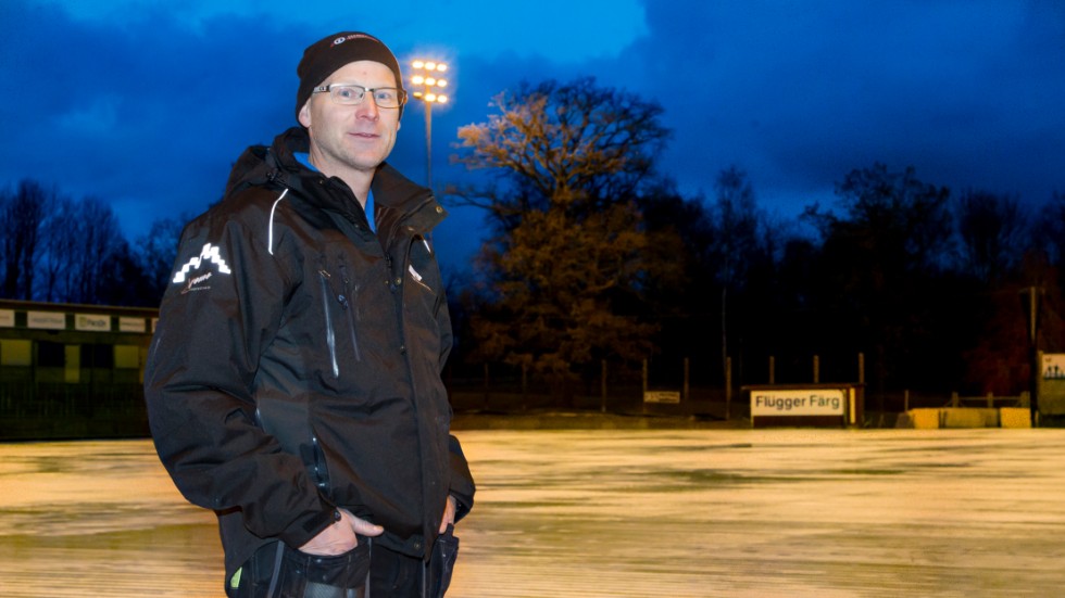 På måndag hoppas arbetsledaren Patrik Widing att IFK Motala ska kunna åkta ut på isen på K-Bygg arena.