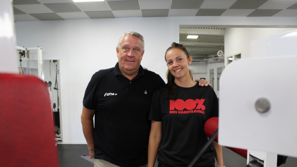 Många tränar, både ungdomar, vuxna och familjer. En positiv trend. Men Sofia och Michael Rask på 1Gym jobbar för träning utan doping. 